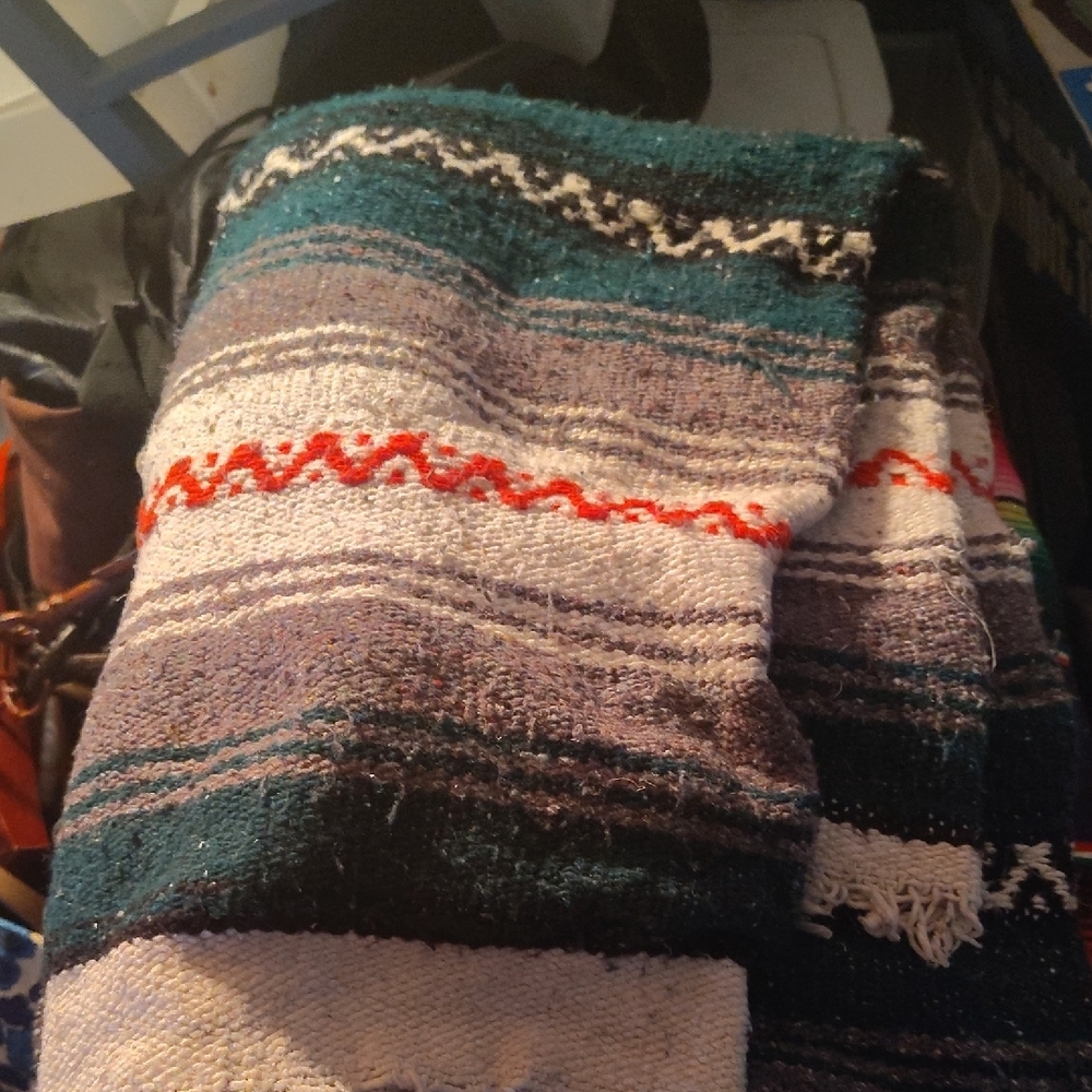 H&M Multicolor Striped Quilt